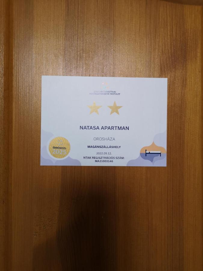 Natasa Apartman 오라샤자 외부 사진